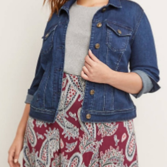 Lane Bryant Jackets & Blazers - Lane bryant New Plus Size Denim Jacket